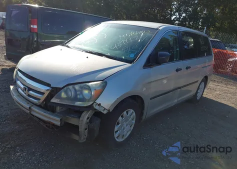 2006 Honda Odyssey Lx from USA, damaged, VIN 5FNRL38256B087443